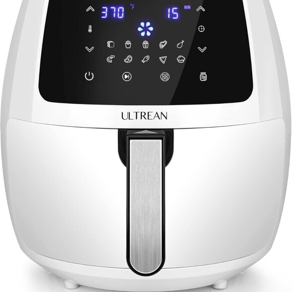 5.8 Quart Air Fryer, Large Family Size Electric Hot Air Fryers Cooker 5.… - Picture 1 of 7